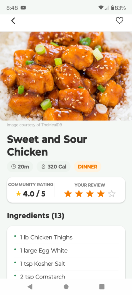 Recipe Details